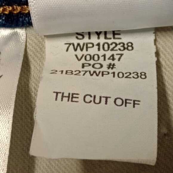 Lucky Brand Button Fly Style: THE CUT OFF Jean Shorts Women's Size 0 / 25 - Picture 5 of 7